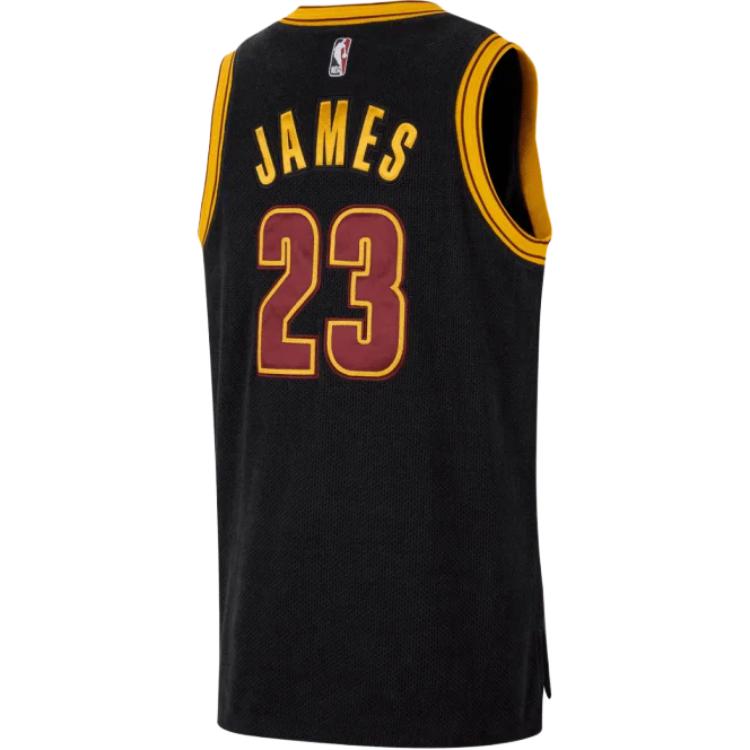 Nike Cleveland Cavaliers NBA LeBron James Reserve Edition V-Neck Sleeveless Basketball Jersey Men Jersey IF0293-010