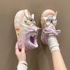 Fashion 5CM New Designer Cute Butterfly Knot Women Sneakers Big Toe Platform Fashion Shoes Slip On Skateboard Walking Tennis for Girls