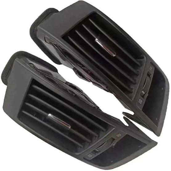 Middle Air Conditioner Outlet Vent Compatible For Toyota Land Cruiser LC200 2008-13 AC Outlet Vent ABS Black