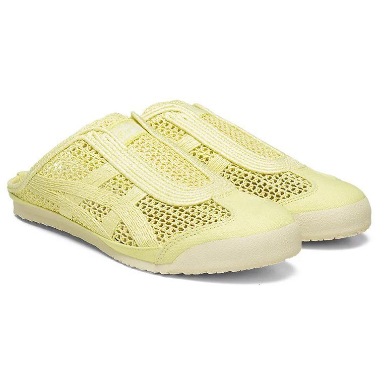 ONITSUKA TIGER Mexico 66 Sabot Trendy Comfortable Durable Low-Top Casual Shoes Unisex Sneaker Light-Yellow 1183A707-750