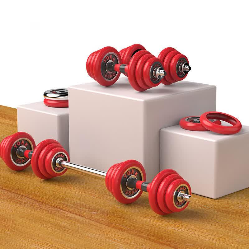 TLXT Adjustable Barbell & Dumbbell Set