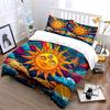 "Vivid cosmic sunshine dreamscape" Bedding sets Duvet covers Pillowcases(1* Duvet Cover 2* Pillowcases without duvet insert)
