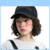 Vintage Embroidered Cotton Baseball Cap With Adjustable Fit For Casual Streetwear In Summer