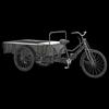 QUEED Heavy-Duty Cargo Pedal Tricycle (CN Version)