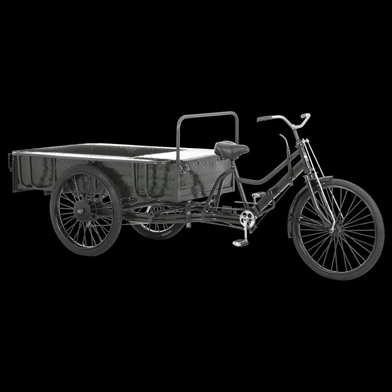 QUEED Heavy-Duty Cargo Pedal Tricycle (CN Version)