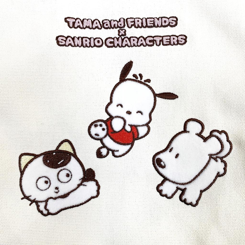 Atelier Momo & Momo Tama & Friends x Pochacco Canvas Mini-tygkasse, En-mil, TFZ43952-51