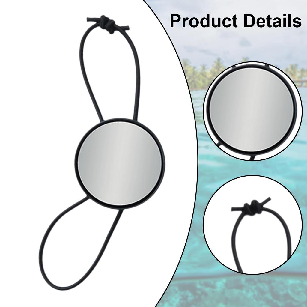 Diving Rearview Mirror Diver Observe Mirror Convex Underwater Equipment for Drifting Outdoor Sports Snorkeling Cave Dive