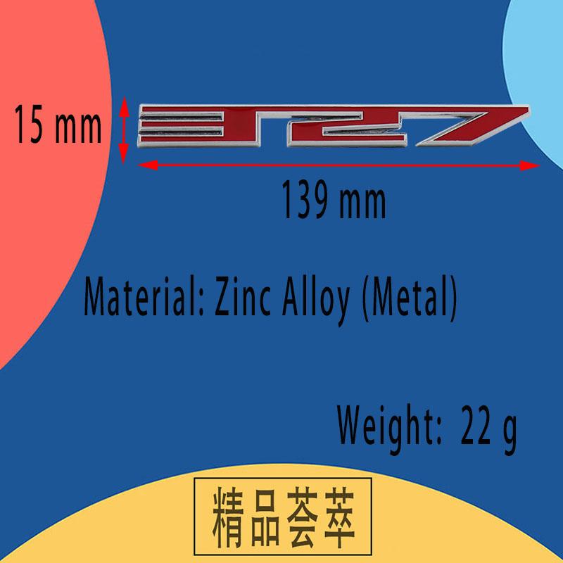 3D Premium 327 for car Hood Fender trunk Tail Rear Bonnet Nameplate Decal Emblem Badge Sticker
