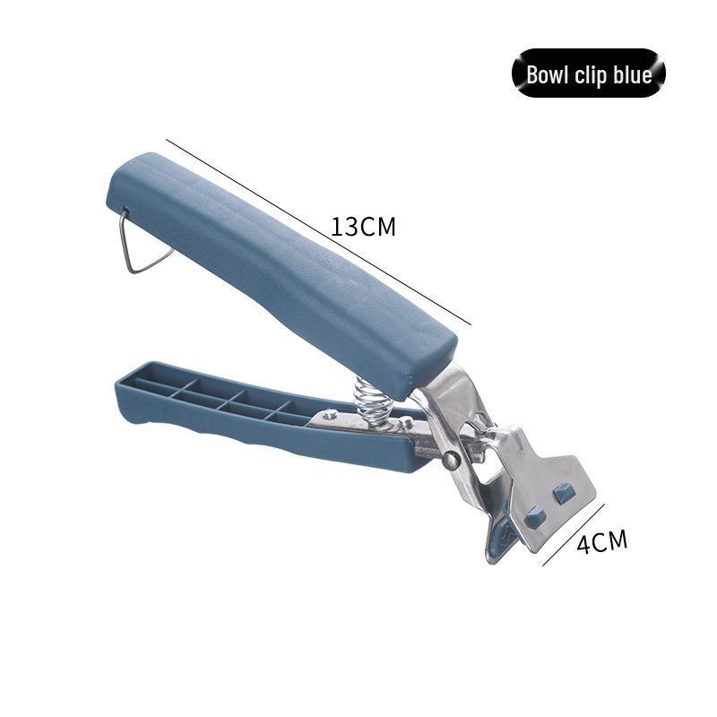 Non-Slip Anti-Scald Kitchen Set: Steaming Dish Clip, Bowl Lifter, Insulated Gloves