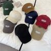 High Quality Hat Washed Cotton Cap Men and Women Couples Versatile Spring and Summer Letter Embroidery Soft Top Baseball Cap