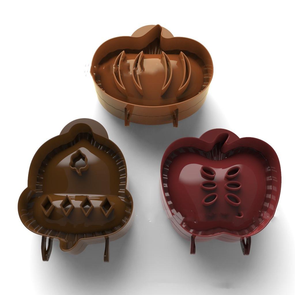 Herbst Handkuchenformen Set von 3 Weihnachten Backen Küchenwerkzeuge