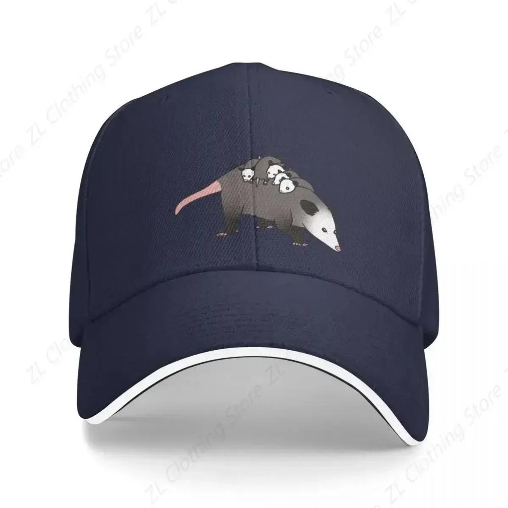 Possum Carrying Babies Baseball Cap Golf Hat Unisex Military Tactical Cap western Hat Sun Hats For Women Unisexs