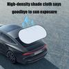 Car Sun Shade UV Protection Folding Auto Rear Window Sunshade Universal Car Window Visor with Suction Cups