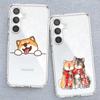 S-Shiba I-Inu Phone Case For Samsung Galaxy Transparent Cover A52 A12 A51 S21 Edge S22ULTRA S23 S24 S20LITE Plus Ultra