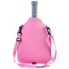 Large Capacity Tennis Crossbody Bag Zipper Closure Tennis Racket Bag Badminton Bag  Unisex