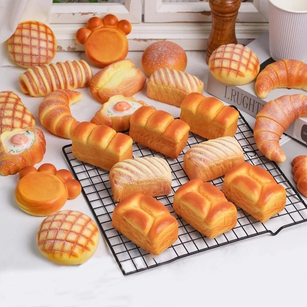 Fake Food Model Simulation Bread Squeeze Toy Bread Slow Rebound Toy Display Photography Props