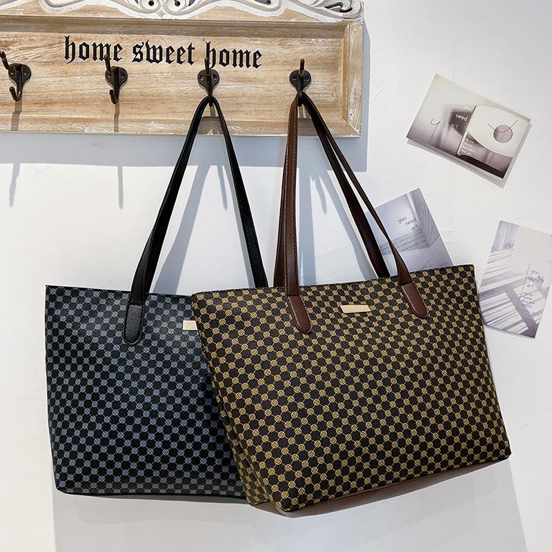 Korean Version of Tote Bag  New Shopping Bag  Large Capacity Shoulder Bag  Fashionable Mommy Bag