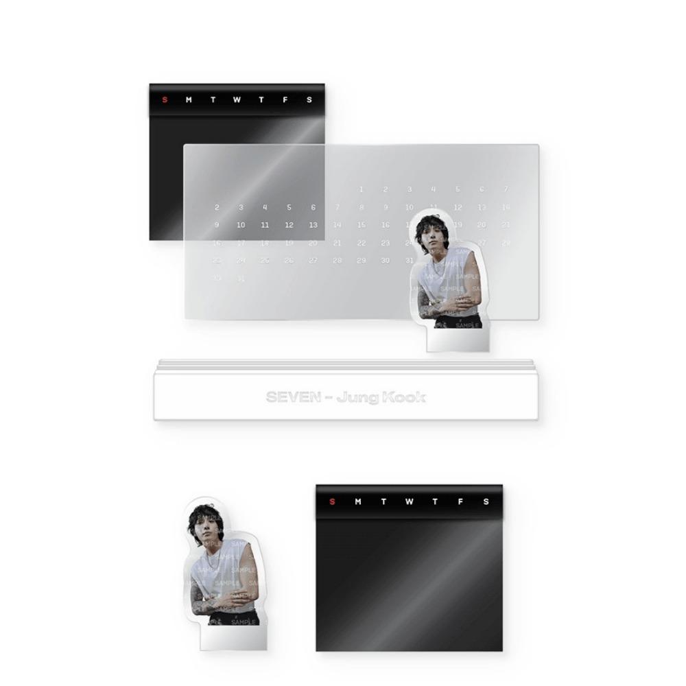 BTS Acrylic Stand Calendar