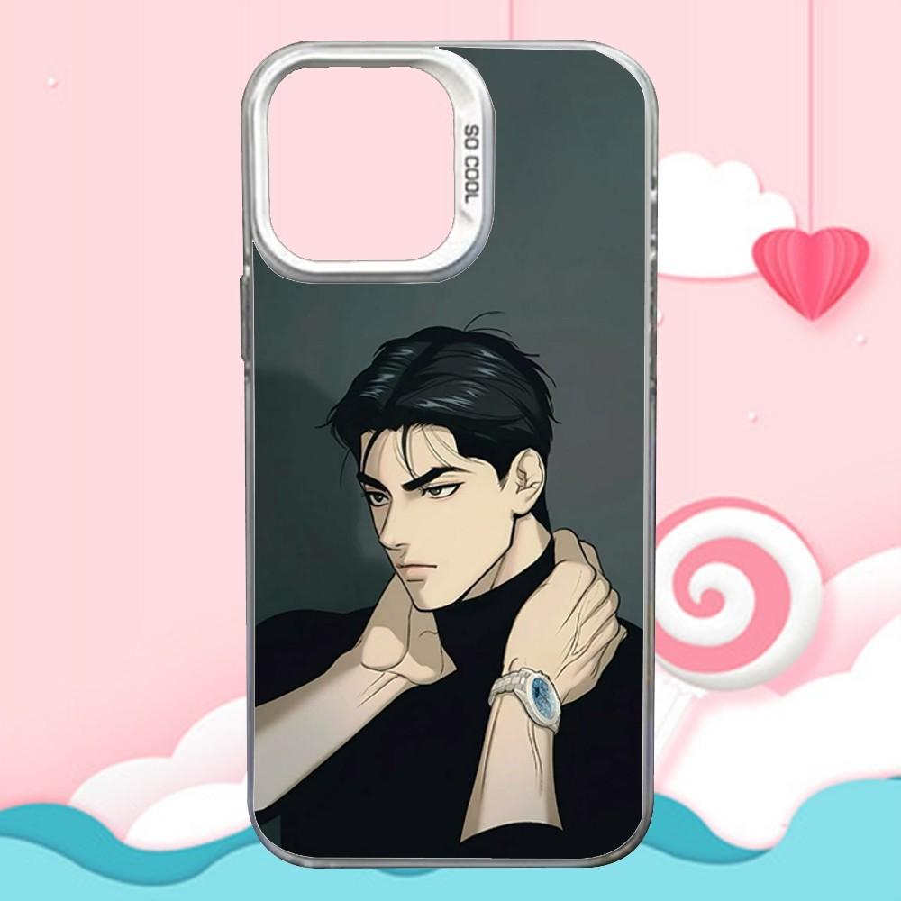 Comics J-Joo Jaekyung Phone Case For iPhone 16,15,14,13,12,11,Mini,Pro,SE,MAX White Matte Shockproof Cover