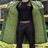 Men's Military Green Thickened Cotton Work Coat
