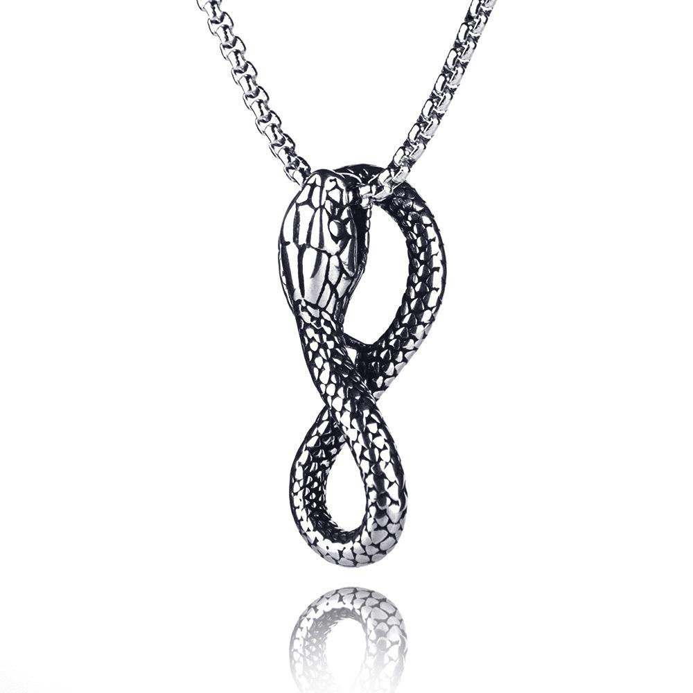 2026 Trendy Men's Flame Cross Stainless Steel Vintage Necklace Pendant