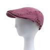 Ny vintage bomullsbasker Herre Kvinner Mote Flat Visir Cap Uformell Høst Berets Retro Newsboy Hat Sommer Unisex Justerbar