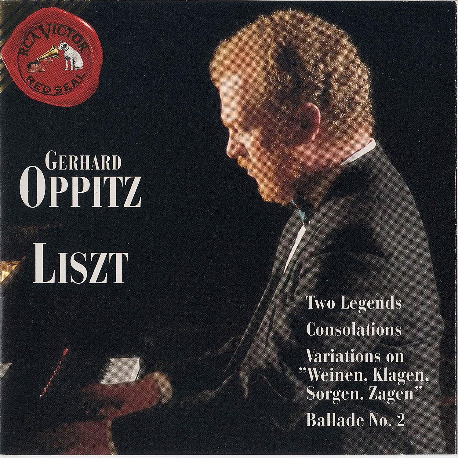 

CD LISZT / OPPITZ, GERHARD - Piano Works 09026609542 US Classical Used