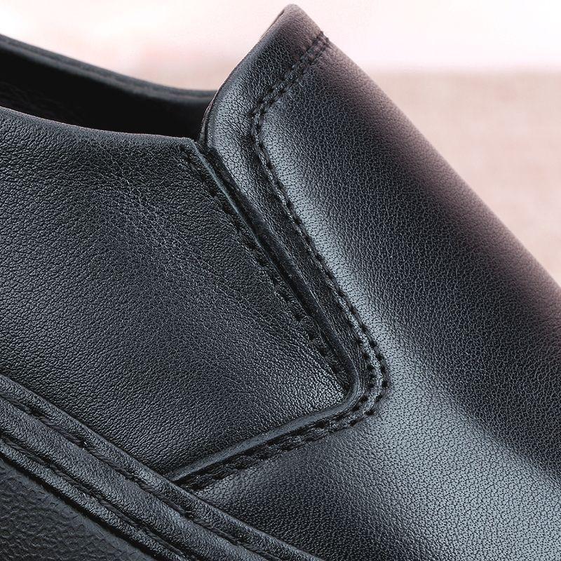 Spring and Autumn New Leather Men's Shoes Four Seasons Business Casual Versatile Driving One Pedal Sleeve Lazy Soft Sole Single Shoes