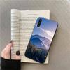 Mountain Peak Forest Snow mountain White smoke Phone Case For Samsung Galaxy A7 A50  51 A70  80 A40 A20 A30 A8 A6 A8 Plus A9 A71