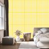 Wallpaper Fabric Pattern Cream and Yellow for Living Room and Bedroom 50x1000