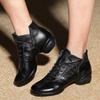 Genuine Leather Female Dance Shoes Women Modern Dance Shoes Girl Jazz Shoes Soft Sole Four Seasons Ladies' Latin Shoes