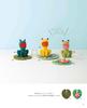 Crocheted seasonal amigurumi