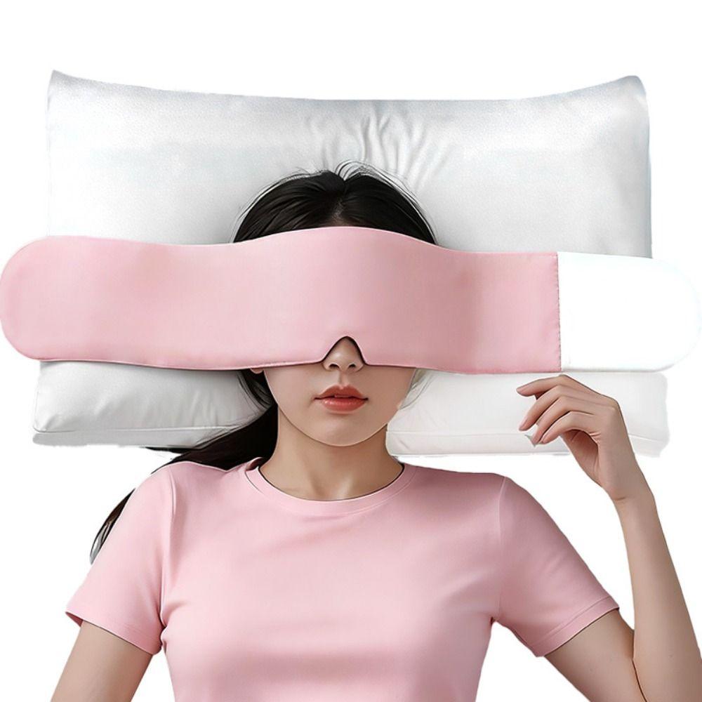 Soft Smooth Fabric Gravity Sleep Eye Mask Balanced Gentle Weight Gravity Eyepatch  Reading Relief