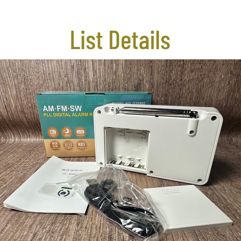 High-Quality All-Band Portable Radio for Home and Elderly (2025 Model)