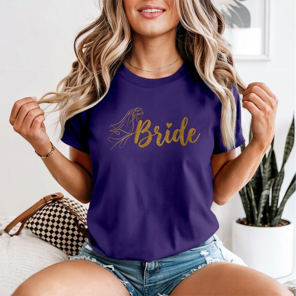 Bride To Be Squad Unisexs T Shirt Hen Party Bridal Shower Tee Graphic Top