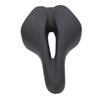 Comfortable PU Leather Bike Seat with High Density Sponge, Shock Absorbing Cord, Non-Slip Saddle Cushion for Mountain Road for Men and Women,    