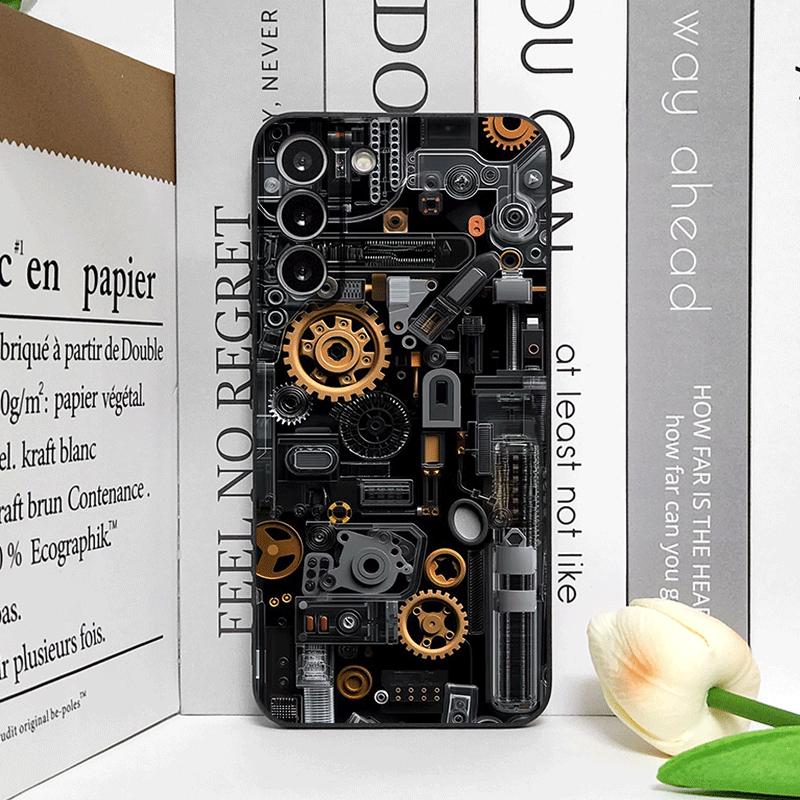 

2D Imitation Circuit Board Pattern Phone Case for OPPO Realme 14 ProPlus 13 12 Lite 11 10 Pro+ X7 PRO Ultra C55 C35 Cover Fundas realme 12+
