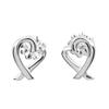 TIFFANY&Co. Loving Heart Piercing Silver925 1.56g Women Used