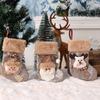 Christmas Stockings Xmas Tree Hanging Ornaments Santa Gift Socks Holiday Decor