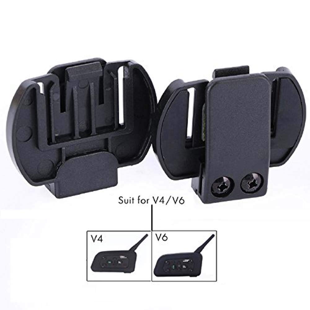 VNETPHONE Helmet Mounting Clip for Income (4Riders/6Riders Helmet Mounting Clip) V4/V6 Spare Helmet Mounting Clip