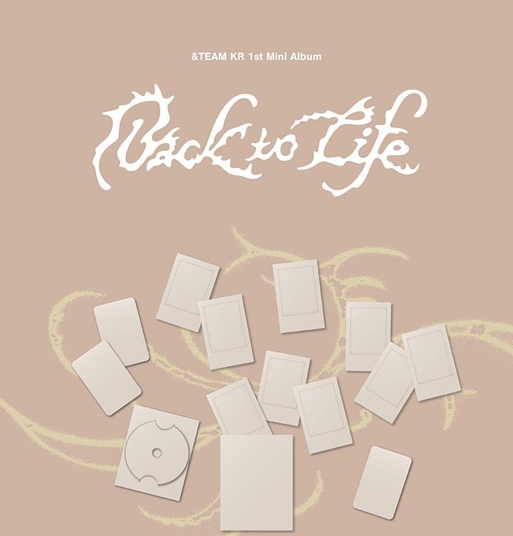 (Mini CD-R ver.) &TEAM [Back to Life] Photocard Box KR 1st Mini Album