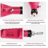 Electric Drill Nail File Acrylic Art File Manicure Pedicure Portable Machine Kit