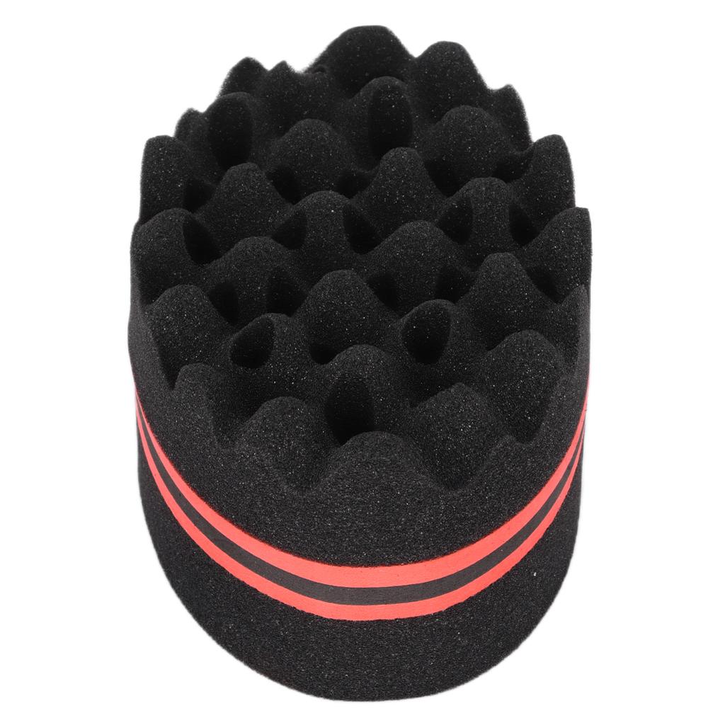 Haar Schwamm Bürste Große Löcher Schwamm Dreads Locking Afro Locken Kamm Pflege Werkzeug für Männer Frauen Locken