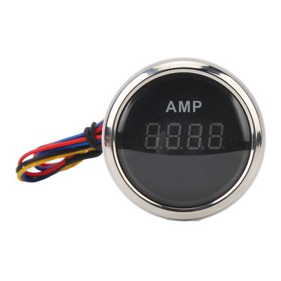 52MM Digital Ammeter DC9 To 32V 100A Sensitive Sensor Accurate Current AMP Gauge for RVs Yachts Fishing Boats Ships