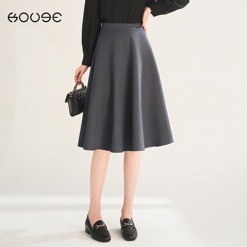 

Women s Wool Plaid Pleated Skirt - New Autumn/Winter 2025, Petite Mid-Length with Large Hem and Good Drape S (45-50kg)