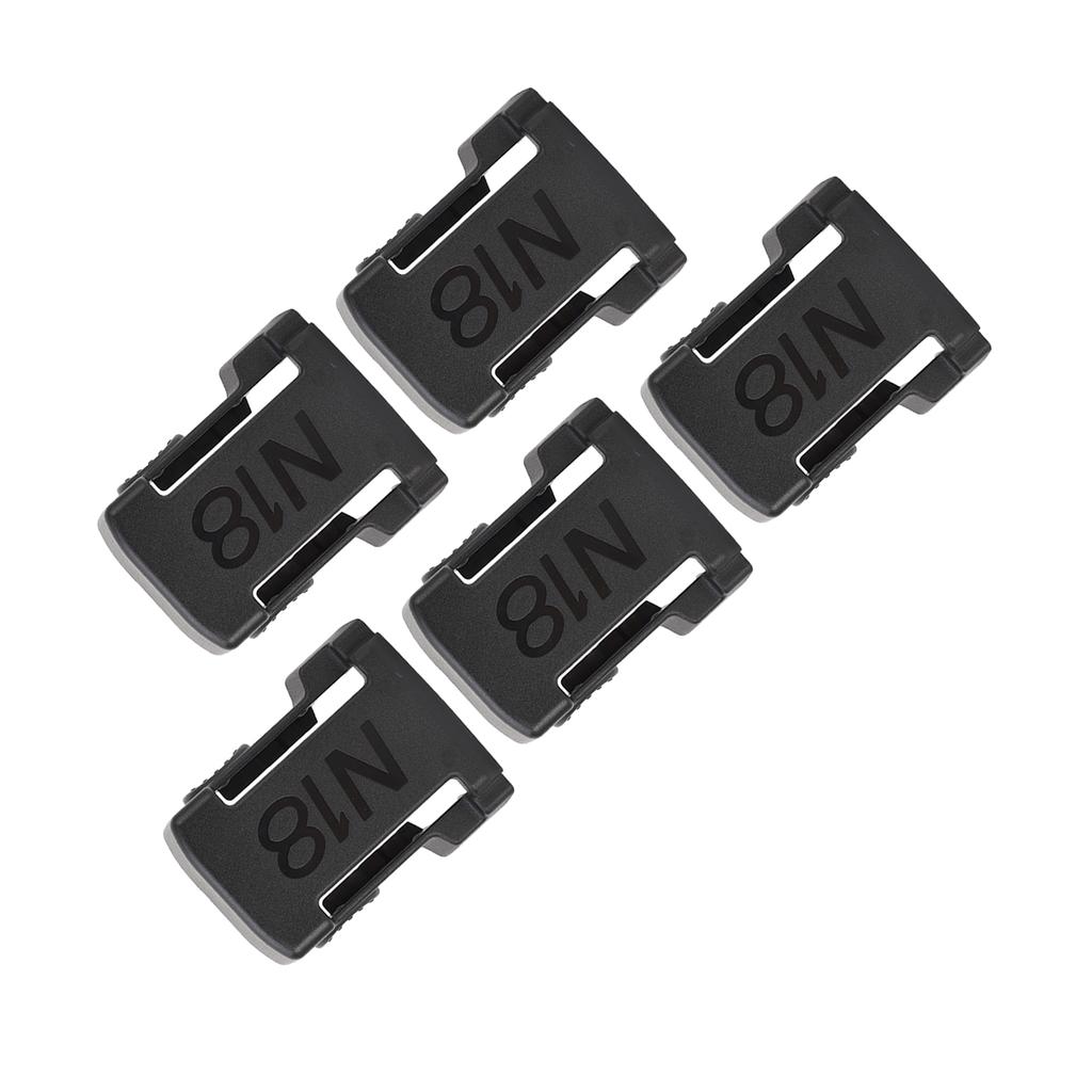5er Set Akku-Halterung ABS Starke Unterstützung Standardgröße Lithium-Akku-Halter für 48 11 1815 48 11