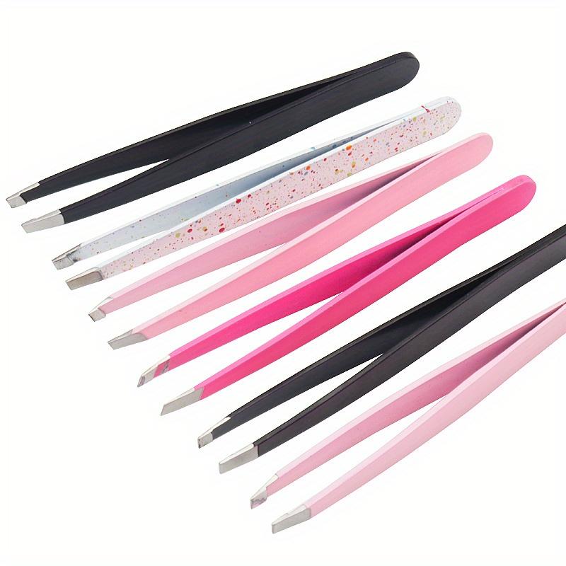 1Pc Eyebrows Tweezers Trimmer Professional Beard Eyelash Brow Face Hair Removal Tweezer Beautfy Makeup Stainless Steel Tools