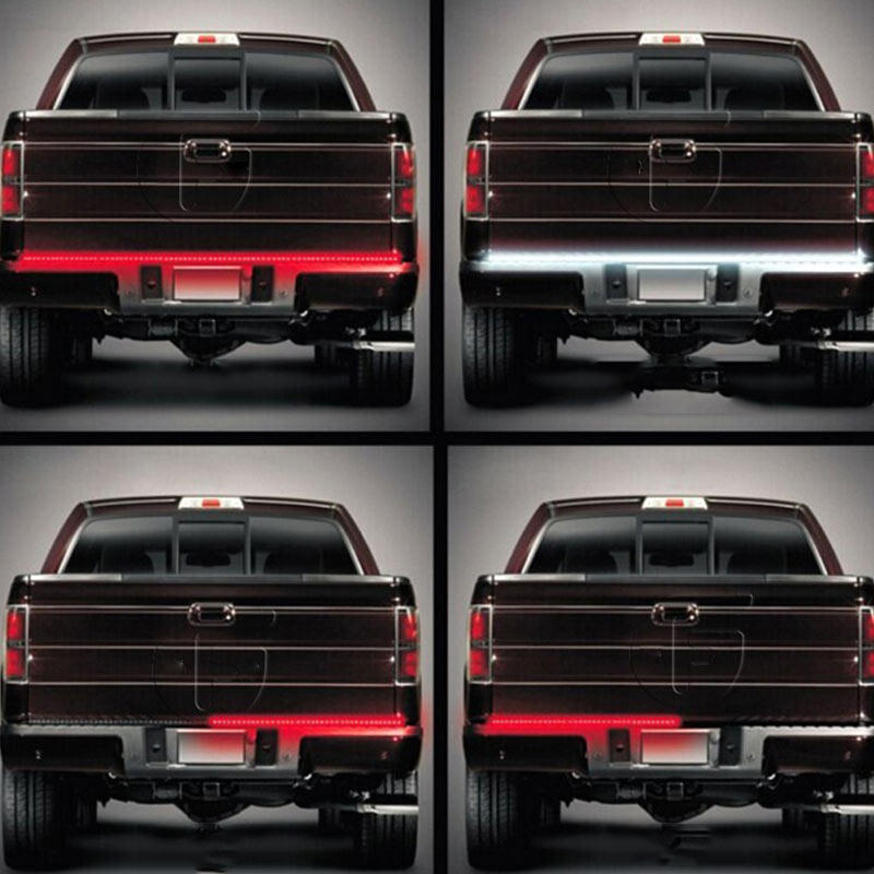 2016 Chevy Silverado 1500 Accessories 60 Inch LED Tailgate Light Bar For Chevrolet Silverado 1500 - Brake & Reverse Strip, 12V Sequential Tailgate Light Bar - Foto 10