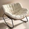 Bird's Nest Recliner: Cozy Rocking Chair and Lazy Sofa for Adults, Perfect for Balcony Relaxation and Sleeping.