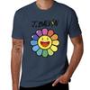 Onebalvin Floweres Tshirt Plus Size Loose Fit Tshirt